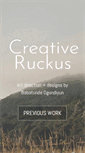 Mobile Screenshot of creativeruckus.com